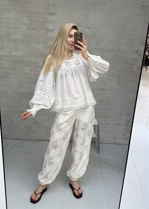 Soleia bluse Offwhite Sissel Edelbo 